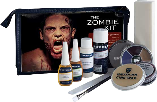 kit maquillage zombie halloween