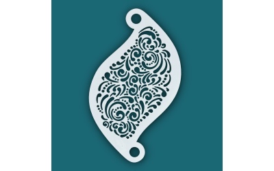 77009_face_paint_stencil_curly_wurly_1