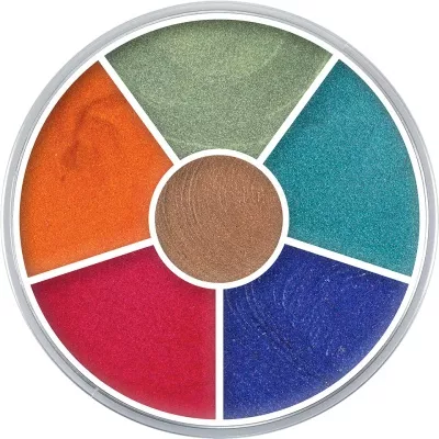 Cream Color Circle Interferenz - Sense
