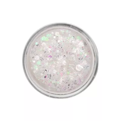 Chunky Glitter Cream - Iceberg White