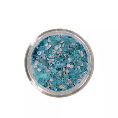 Chunky Glitter Cream - Heavenly Blue