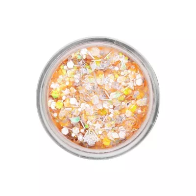 Chunky Glitter Cream - Orange Candy