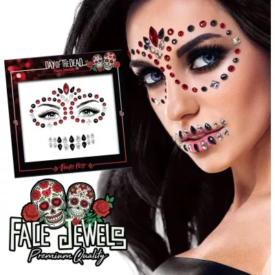 Face Jewels - Day of the Dead