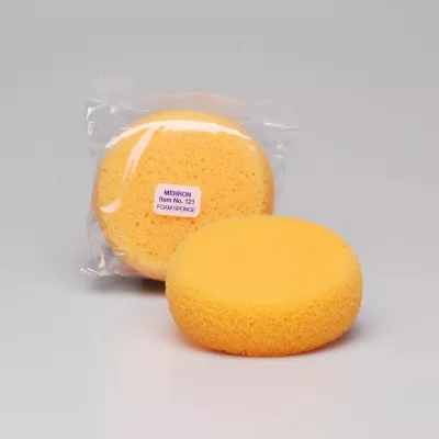 Éponge ronde jaune