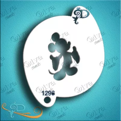 Small - 1296 - Mouse Silhouette
