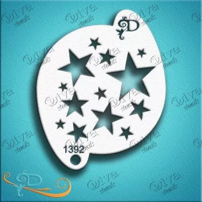 Small - 1392 - Stars on Circle