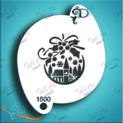 Small - 1500 - Christmas Village Ornament