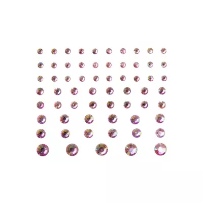 Strass - Round - Pink