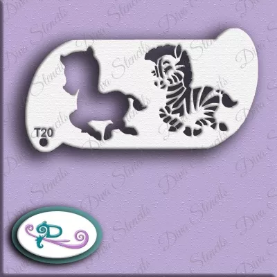 Forehead - T20 - Zippy Zebra