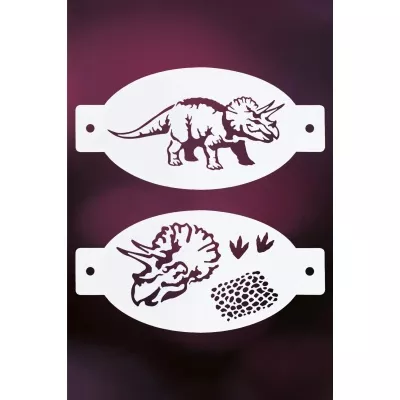 Stencil - Triceratops
