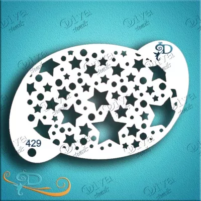 Classic - 429 - Star & Circle Texture