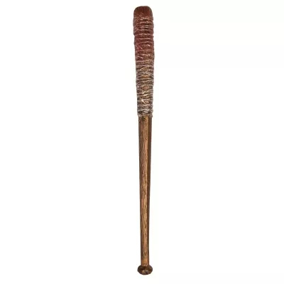 Baseball Bat with Barbed Wire