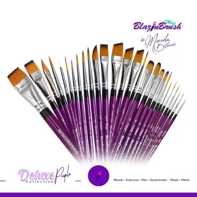 Deluxe Purple Collection (35 Brushes)