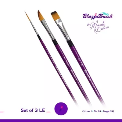 Set of 3 Brushes (Limited Edition)