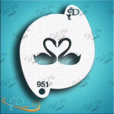 Small - 951 - Swan Heart