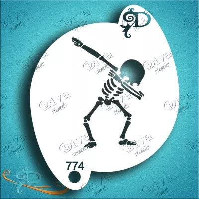 Small - 774 - Skeleton Dab