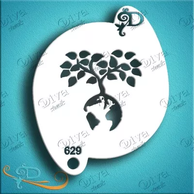 Small - 629 - Earth and Tree