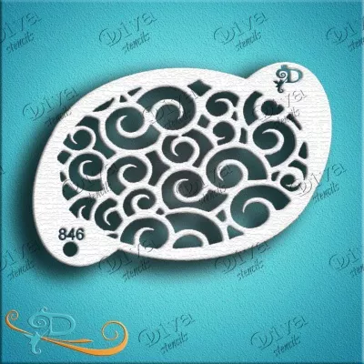 Classic - 846 - Texture Swirls & Twirls