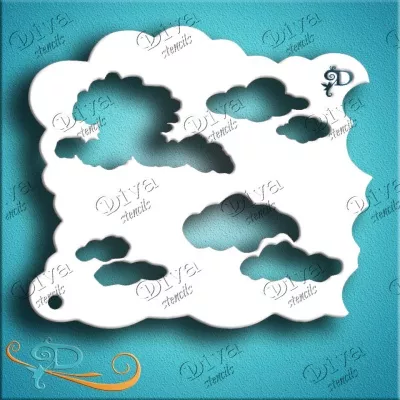 Square - 85 - Texture Puffy Clouds