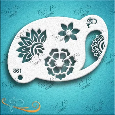 Classic - 861 - Floral henna