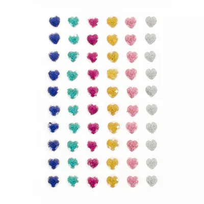 Strass - Glitter - Heart - Multicolor