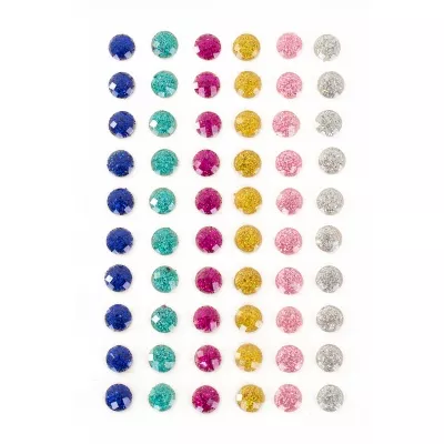 Strass - Glitter - Round - Multicolor