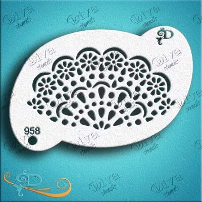 Classic - 958 - Texture Henna Fan