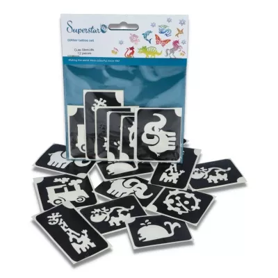 Glitter Tattoo Set - Cute