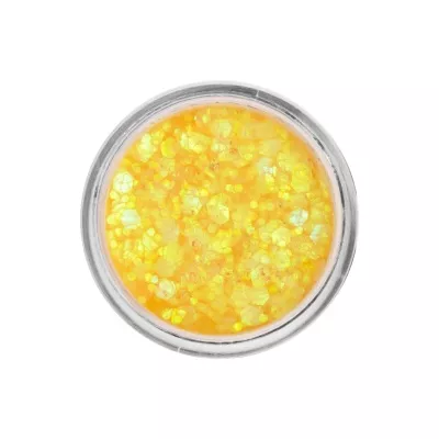 Chunky Glitter Cream - Chameleon Honey Yellow