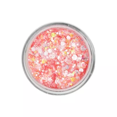 Chunky Glitter Cream - Neon Orange Candy