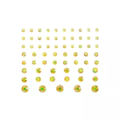 Strass - Round - Yellow