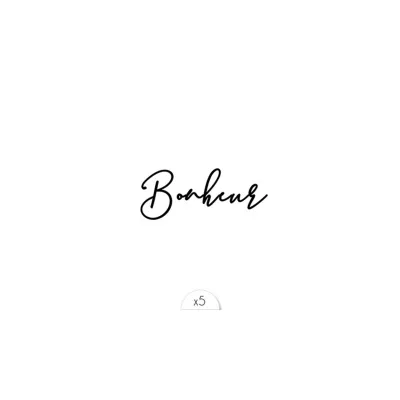 Lovely (x5) - Bonheur