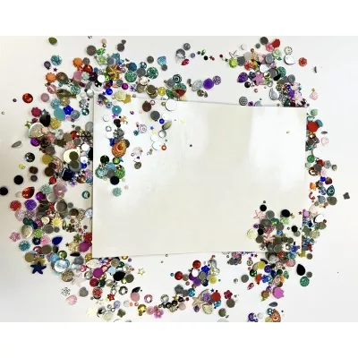 Feuille adhésive double face pour bijoux de peau - A4