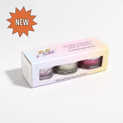Gels Pailletés - Coffret - Le Flamboyant