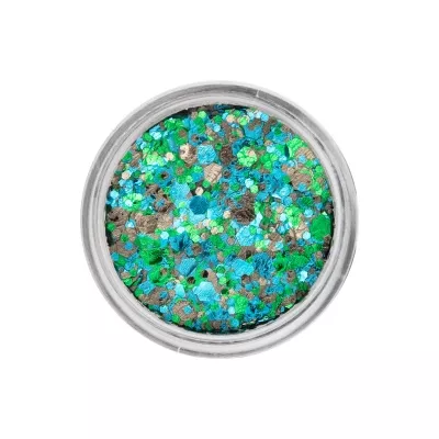 Chunky Glitter Cream - Costa Verde