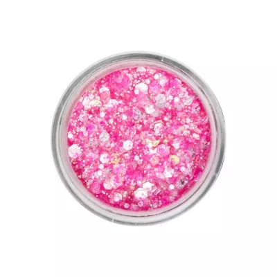 Chunky Glitter Cream - Neon Pink Candy