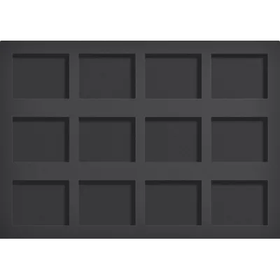 Foam Insert for 12 Rainbow Cakes
