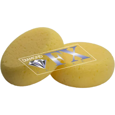 Yellow Round Sponge - Soft