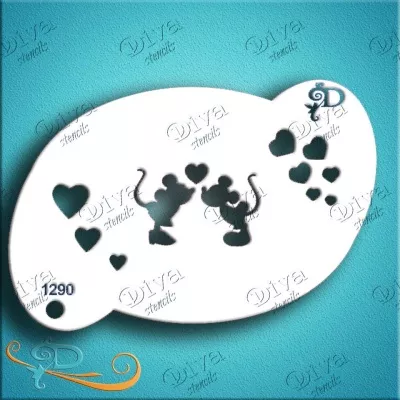 Classic - 1290 - Mouses Kissing