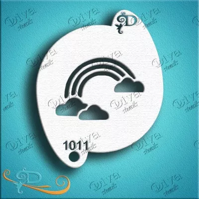Small - 1011 - Rainbow with Clouds