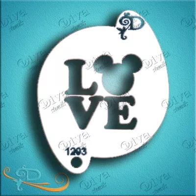 Small - 1293 - Love Mouse