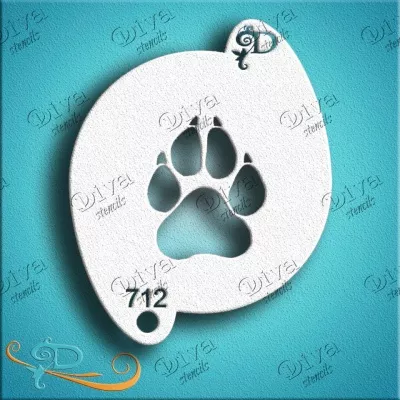 Small - 690 - Paw with Claws