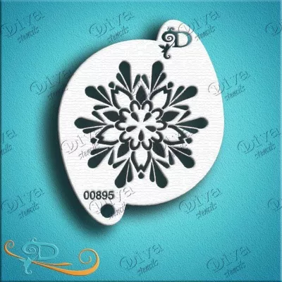 Small - 895 - Snowflake Divine