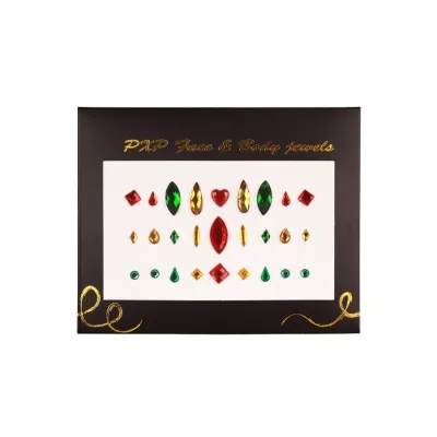 Body Jewels - Red, Yellow, Green - A