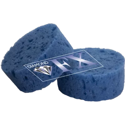 Blue Round Sponge - Medium Soft