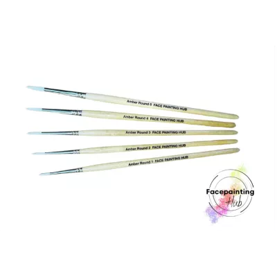 Round Brush - Amber