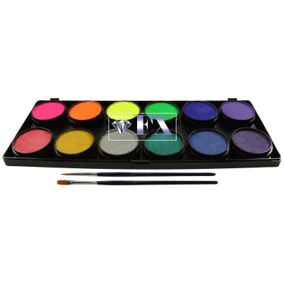 Palette Neon/Metallic - 12 x 10 g