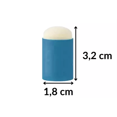 Éponge à doigt - Bleu