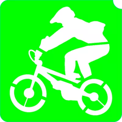 Tattoo stencil - BMX