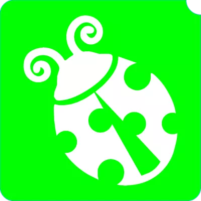 Tattoo stencil - Ladybug